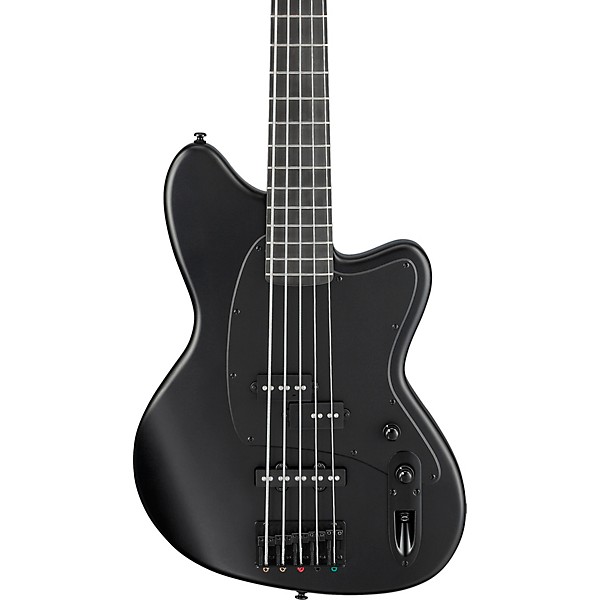 Ibanez Ibanez TMB425B 5-String Electric Bass Guitar Black Flat