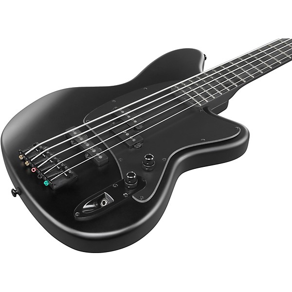 Ibanez Ibanez TMB425B 5-String Electric Bass Guitar Black Flat