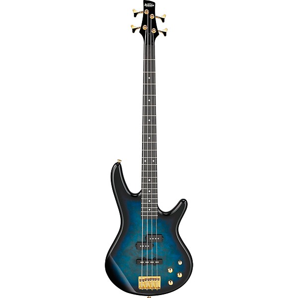 Ibanez Ibanez GSR200PC 4-String Electric Bass Guitar Transparent Marine Burst