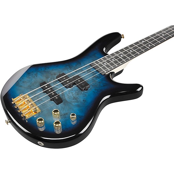 Ibanez Ibanez GSR200PC 4-String Electric Bass Guitar Transparent Marine Burst