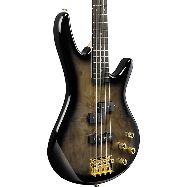 Ibanez Ibanez GSR200PC 4-String Electric Bass Guitar Transparent Pale Black Burst