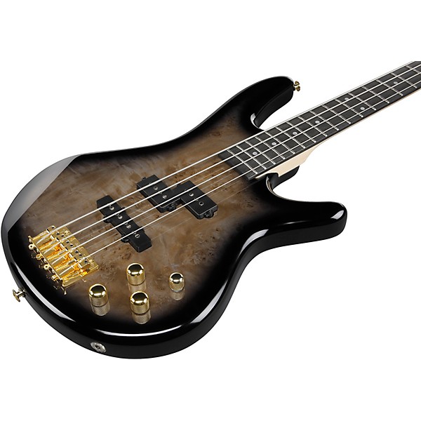 Ibanez Ibanez GSR200PC 4-String Electric Bass Guitar Transparent Pale Black Burst