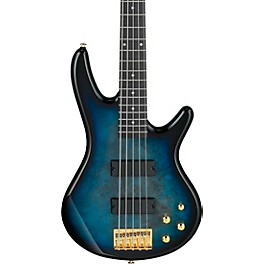 Ibanez Ibanez GSR205PC 5-String Electric Bas... Ibanez Ibanez GSR205PC 5-String Electric Bass Guitar Transparent Marine Burst