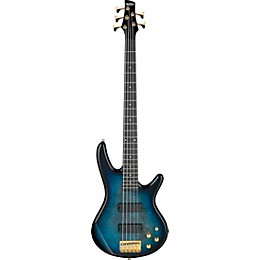 Ibanez Ibanez GSR205PC 5-String Electric Bass Guitar Transparent Marine Burst