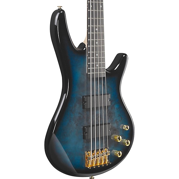 Ibanez Ibanez GSR205PC 5-String Electric Bass Guitar Transparent Marine Burst