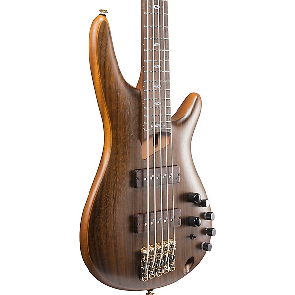 Ibanez Ibanez Prestige SR5505 5-String Electric Bass Guitar Mocha Flat