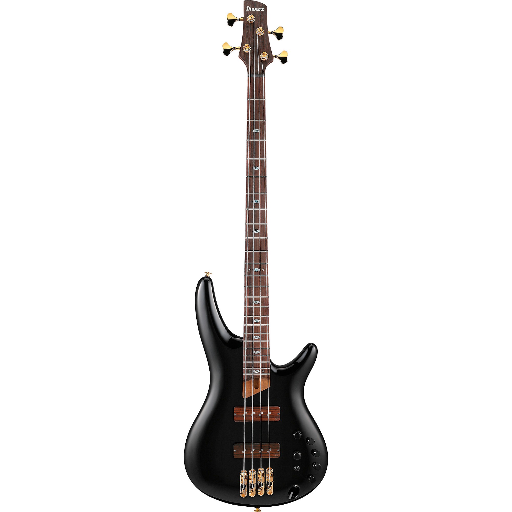 Ibanez Prestige SR3500 4-String Electric Bass Guitar - Black
