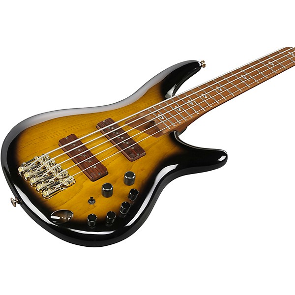 Ibanez Ibanez Prestige SR4505 5-String Electric Bass Guitar Desert Sunset Burst