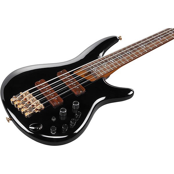 Ibanez Ibanez Prestige SR3505 5-String Electric Bass Guitar Black