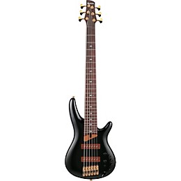 Ibanez Ibanez Prestige SR3506 6-String Electric Bass Guitar Black