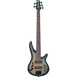 Ibanez Ibanez SRD905 5-String Electric Bass Guitar Cosmic Blue Starburst Low Gloss