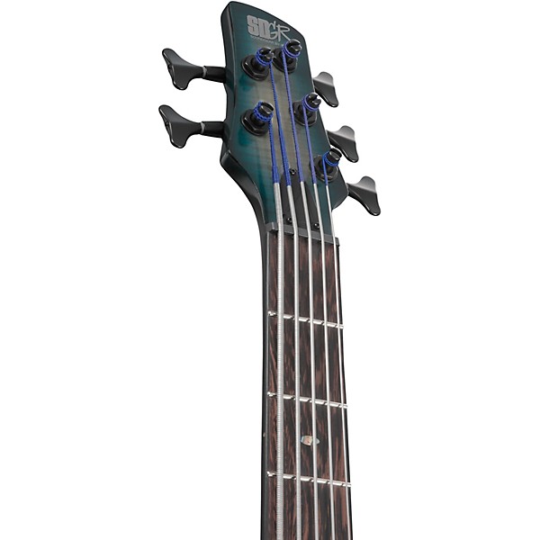 Ibanez Ibanez SRD905 5-String Electric Bass Guitar Cosmic Blue Starburst Low Gloss