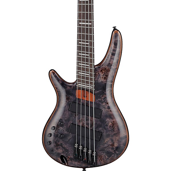 Ibanez Ibanez Left-Handed SRMS805L 5-String Multi Scale Electric Bass Guitar Deep Twilight