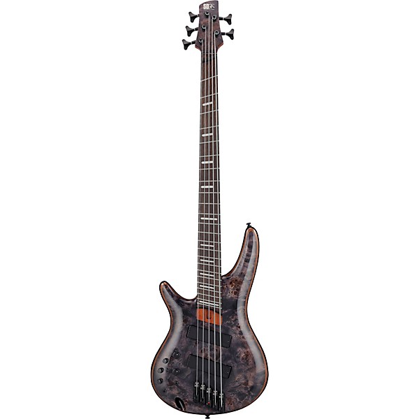 Ibanez Ibanez Left-Handed SRMS805L 5-String Multi Scale Electric Bass Guitar Deep Twilight