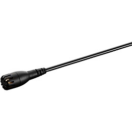 DPA Microphones 2061-OL-C-B03 Loud SPL Omni Lavalier Microphone with Windscreen and Clip - 3 -Pin LEMO Connector Black