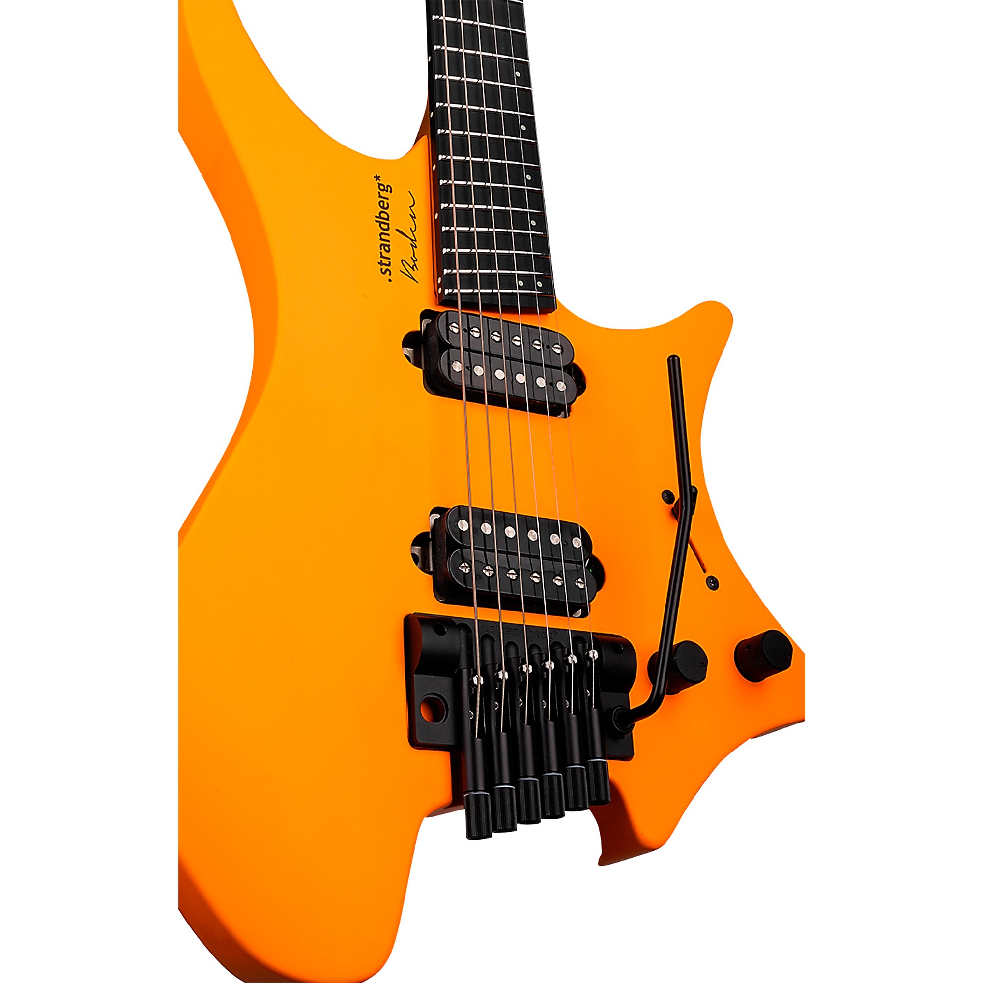 strandberg Boden Standard NX 6 Tremolo Electric Guitar Neon Orange