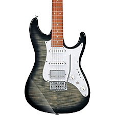 Cort / G280 エレキギター 美品　ストラトキャスター Cort G280 Select Flame Top Electric Guitar Transparent Black