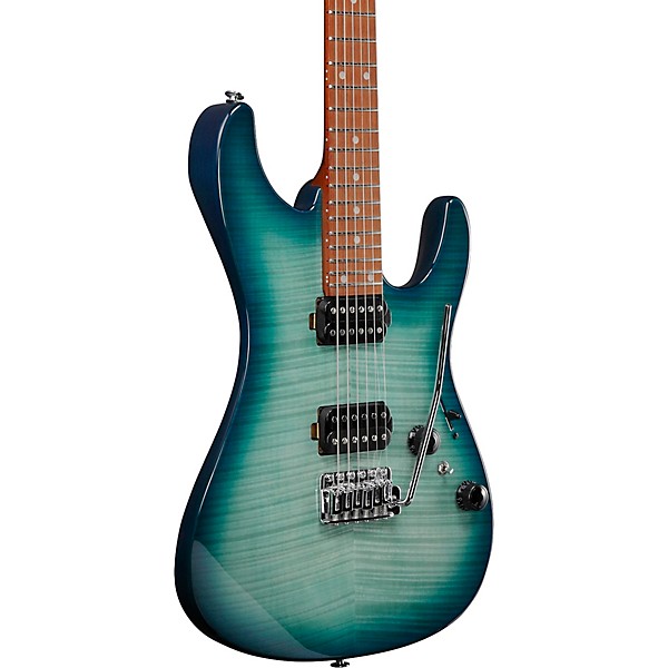 Ibanez AZ24S1 Standard 6str Electric Guitar Transparent Turquoise Burst