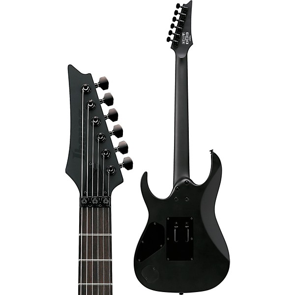 Ibanez RG Iron Label 6str Electric Guitar Black Flat