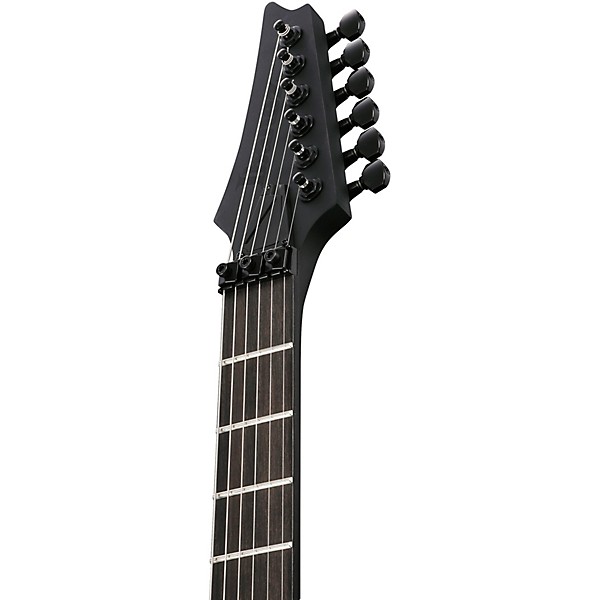 Ibanez RG Iron Label 6str Electric Guitar Black Flat