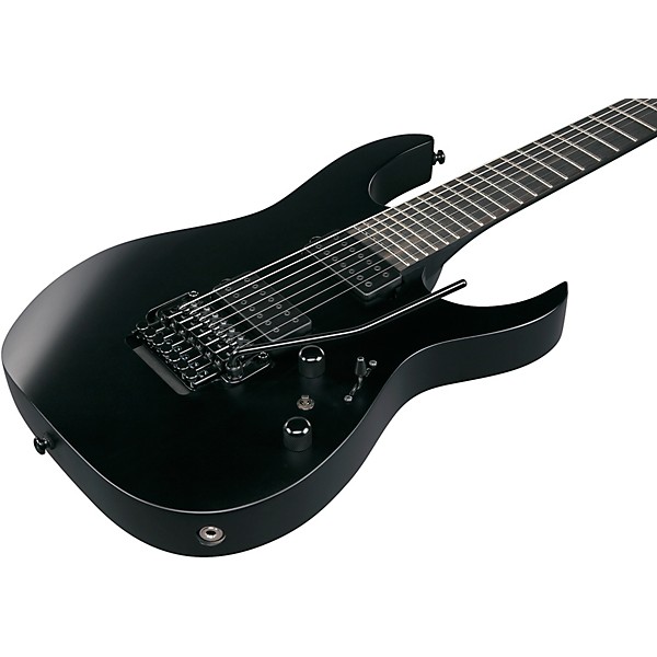 Ibanez RG Iron Label 7-String Electric Guitar Black Flat