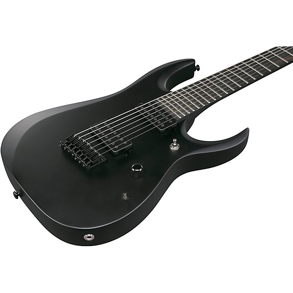 Ibanez RGD Iron Label 7-String Electric Guitar Black Flat