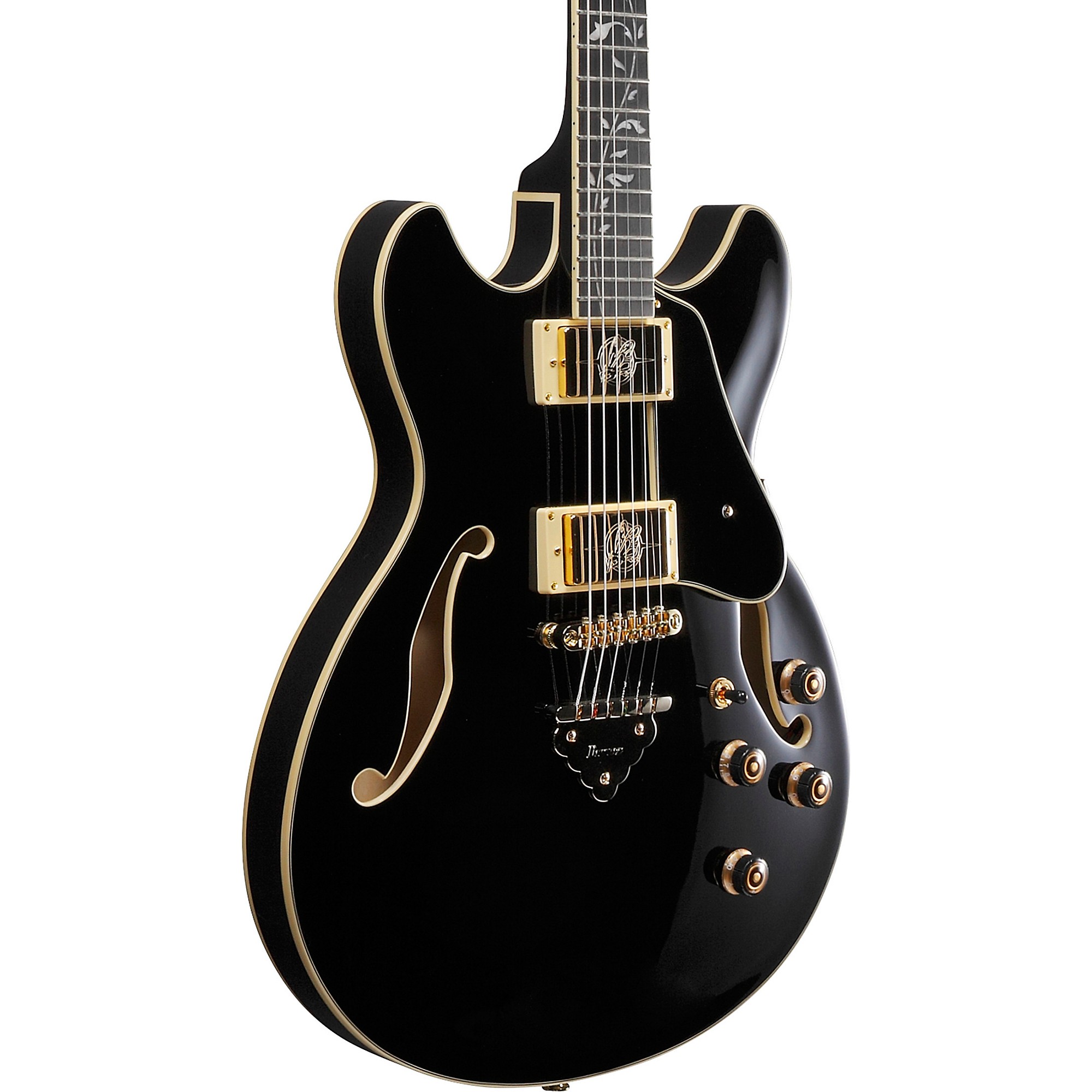 Ibanez AS93SP Artcore Expressionist 6-String Electric Guitar Black