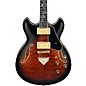 Ibanez Artcore Expressionist AS93QMSP Semi-Hollowbody Electric Guitar Dark Brown Sunburst thumbnail