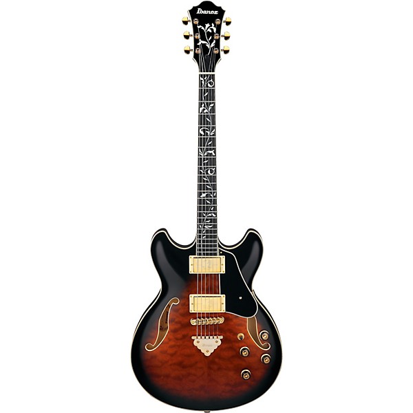 Ibanez AS93QMSP Artcore Expressionist QM Semi-Hollowbody
