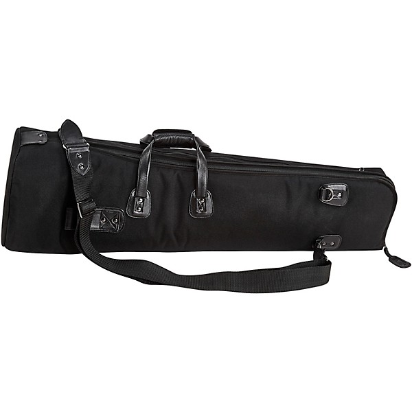 Gard 21-MSK Standard Pro Series Black Synthetic Tenor Trombone Gig Bag with Exterior Handslide Storage for up to 8.5-inch ...