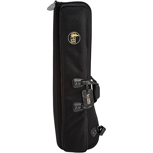 Gard 21-MSK Standard Pro Series Black Synthetic Tenor Trombone Gig Bag with Exterior Handslide Storage for up to 8.5-inch ...