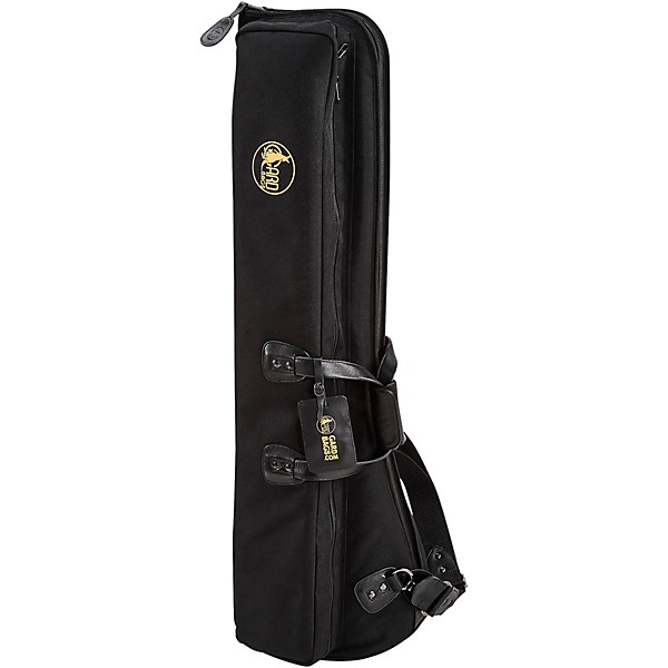 Gard 21-MSK Standard Pro Series Black Synthetic Tenor Trombone Gig Bag with Exterior Handslide Storage for up to 8.5-inch ...