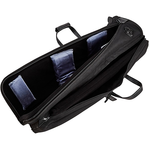 Gard 21-MSK Standard Pro Series Black Synthetic Tenor Trombone Gig Bag with Exterior Handslide Storage for up to 8.5-inch ...