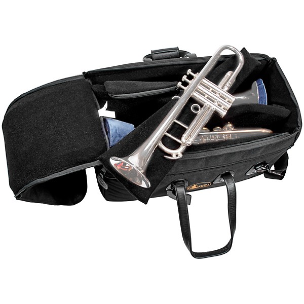 Gard 10-MSK Standard Pro Series Black Synthetic Super Triple Trumpet Gig Bag