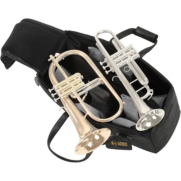 Gard 9-MSK Standard Pro Series Black Synthetic Doublers Trumpet and Flugelhorn Gig Bag