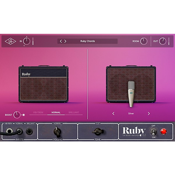 Universal Audio UAD Ruby '63 Top Boost Amp