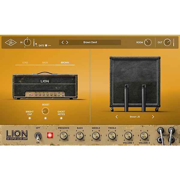 Universal Audio UAD Lion '68 Super Lead Amp