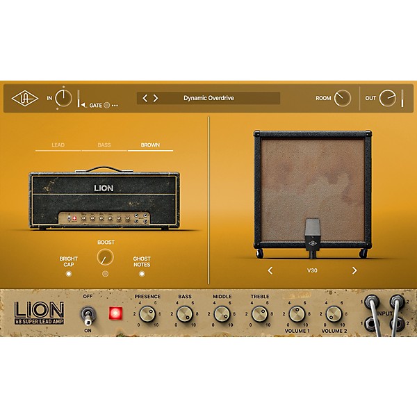 Universal Audio UAD Lion '68 Super Lead Amp