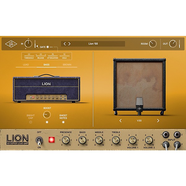 Universal Audio UAD Lion '68 Super Lead Amp