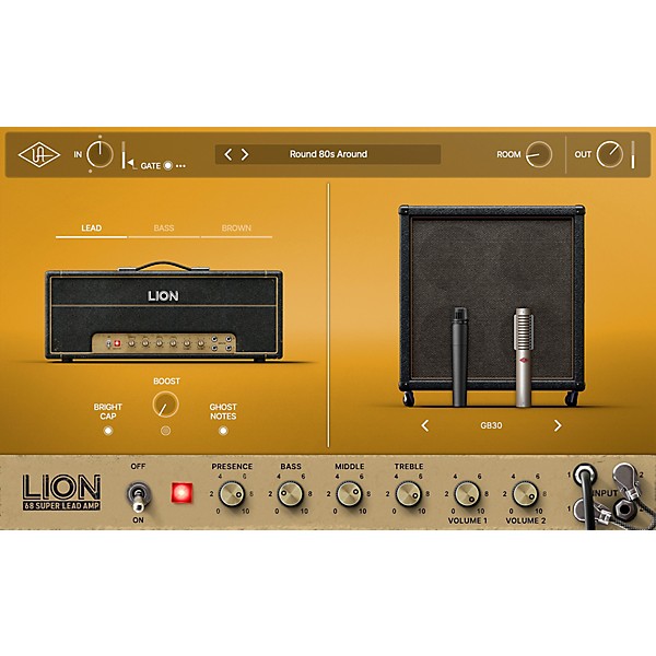 Universal Audio UAD Lion '68 Super Lead Amp