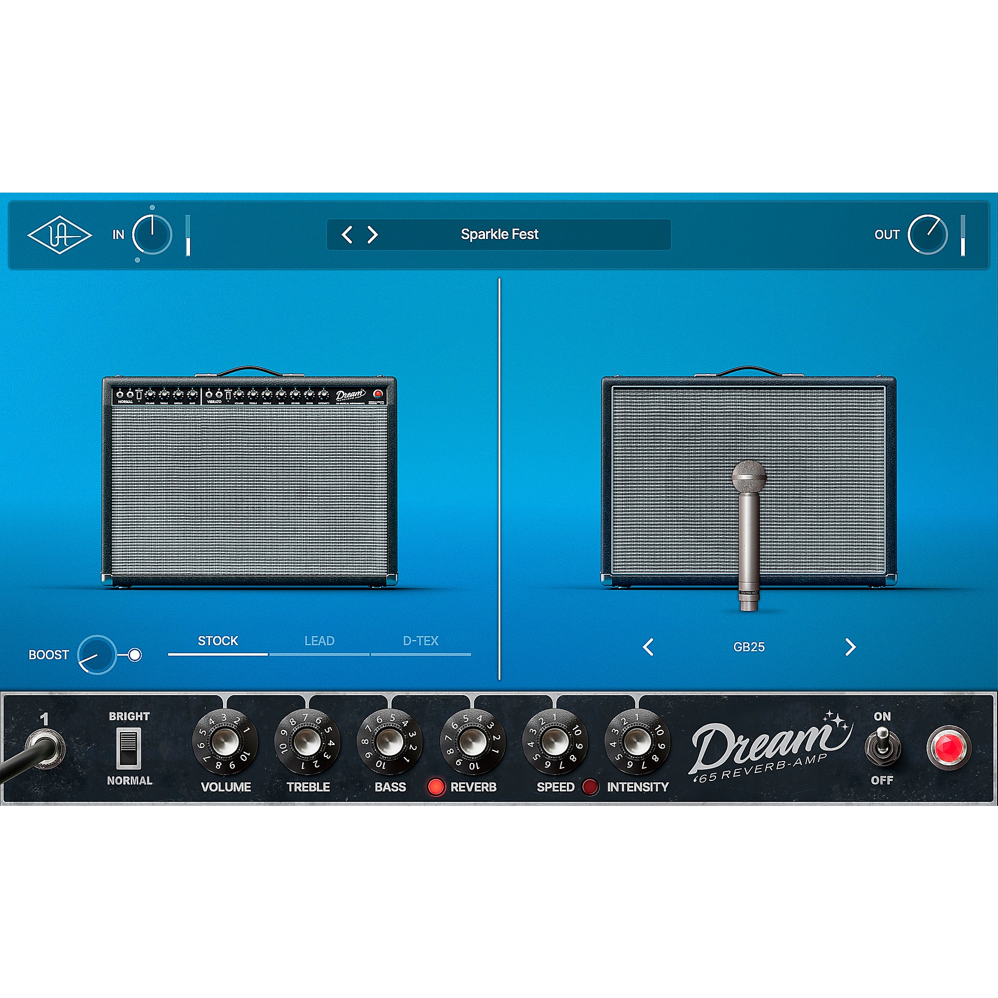 Universal Audio UAD Dream '65 Reverb Amp Plug-in | Guitar Center