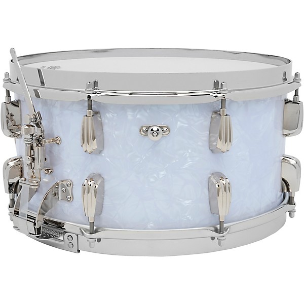 Slingerland Limited-Edition Radio King Finish Ply Maple Snare Drum 14 x 7 in. White Marine Pearl