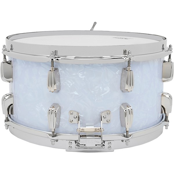 Slingerland Limited-Edition Radio King Finish Ply Maple Snare Drum 14 x 7 in. White Marine Pearl
