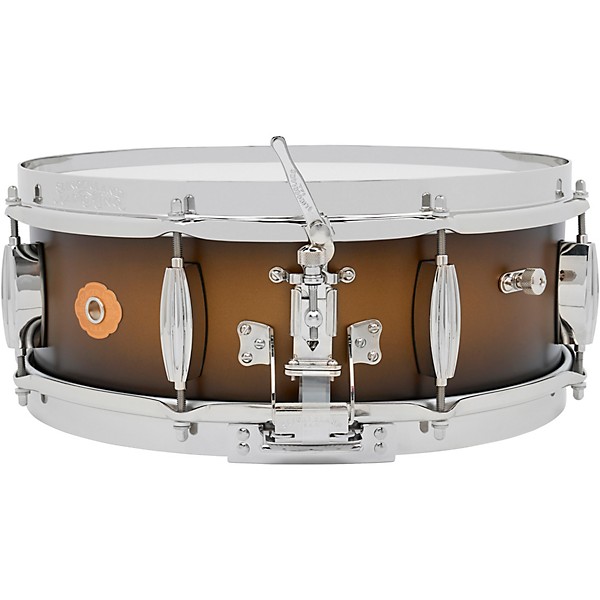 Slingerland Limited-Edition Radio King Specialty Lacquer Maple Snare Drum 14 x 5 in. Black & Gold Lacquer