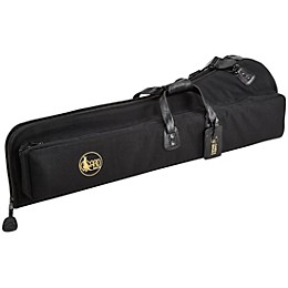 Gard 23-MSK Standard Pro Series Black Synthetic Bass Trombone Gig Bag with Exterior Handslide Storage for up to 9-inch Bell