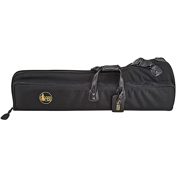 Gard 23-MSK Standard Pro Series Black Synthetic Bass Trombone Gig Bag with Exterior Handslide Storage for up to 9-inch Bell