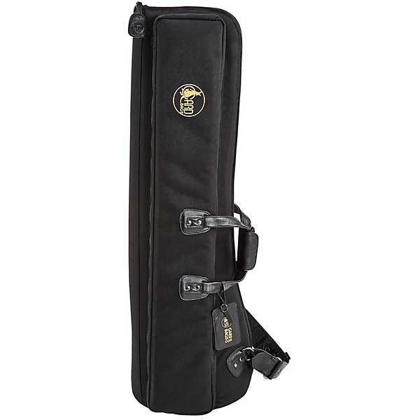 Gard 23-MSK Standard Pro Series Black Synthetic Bass Trombone Gig Bag with Exterior Handslide Storage for up to 9-inch Bell