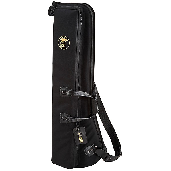 Gard 23-MSK Standard Pro Series Black Synthetic Bass Trombone Gig Bag with Exterior Handslide Storage for up to 9-inch Bell