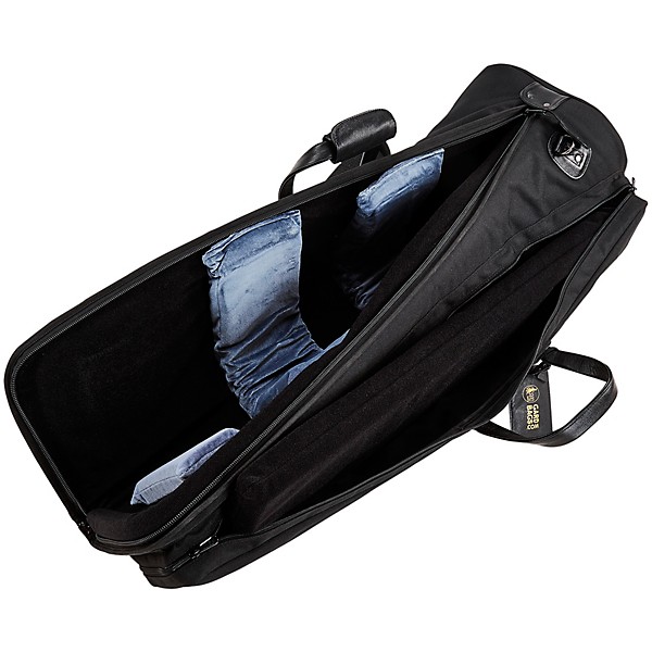 Gard 23-MSK Standard Pro Series Black Synthetic Bass Trombone Gig Bag with Exterior Handslide Storage for up to 9-inch Bell