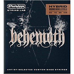 Dunlop Behemoth Hybrid Wound Nickel Bass Strings 50 - 105
